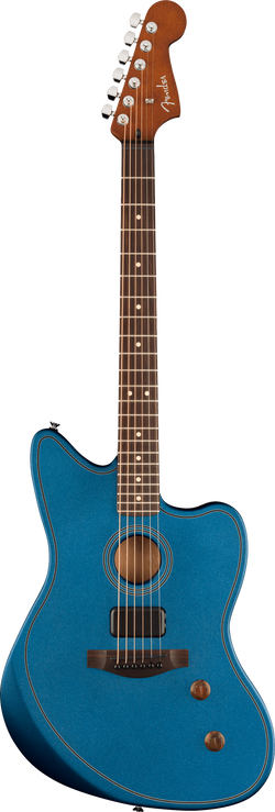 Fender FSR Acoustasonic Standard Jazzmaster, Lake Placid Blue