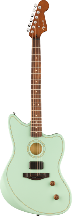 Fender FSR Acoustasonic Standard Jazzmaster, Surf Green