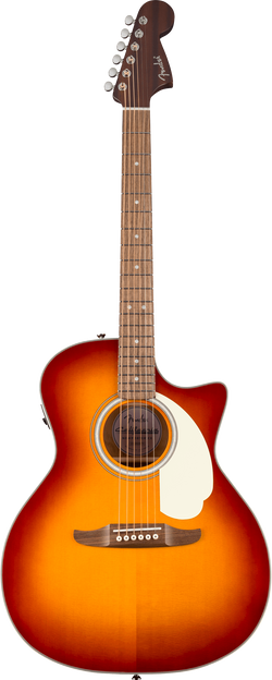 Fender California Deluxe Newporter CE, Walnut Fingerboard, Sienna Sunburst