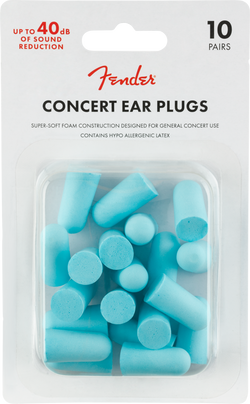 Fender Concert Ear Plugs (10 Pair)