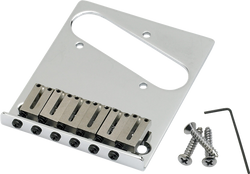 Fender 6-Saddle American Series Telecaster® Bridge Assembly, Chrome
