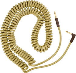 Fender Deluxe Coil Cable, 30', Tweed