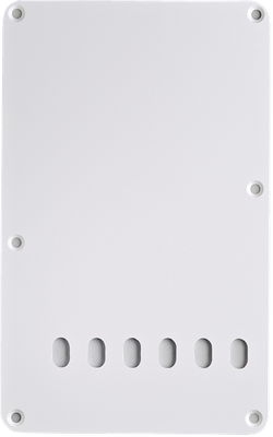 Fender Backplate, Vintage-Style Stratocaster®, White, 1-Ply