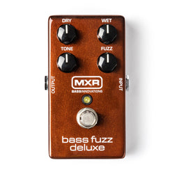 MXR Bass Fuzz Deluxe top view