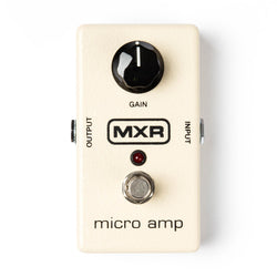 MXR Micro Amp top view