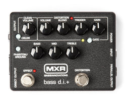 MXR Bass D.I.+ top view