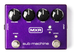MXR Sub Machine Octave Fuzz top view