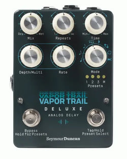 Seymour Duncan Vapor Trail Deluxe Analog Delay Pedal top view