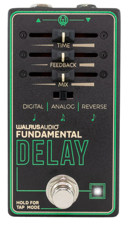 Walrus Audio Fundamental Series - Delay Pedal top view