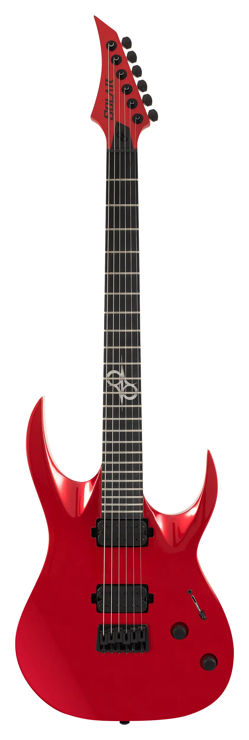 Solar A2.6CAR Electric Guitar - Candy Apple Red