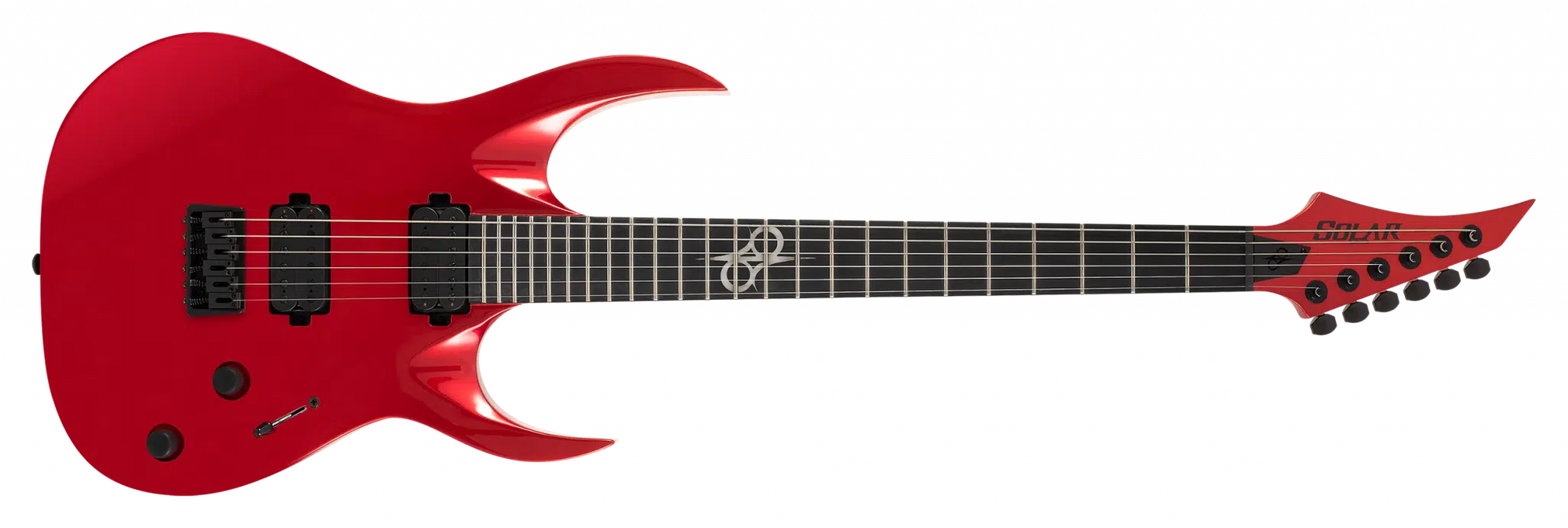 Solar A2.6CAR Electric Guitar - Candy Apple Red