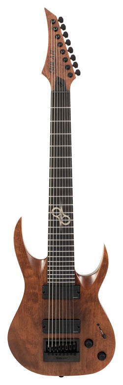 Solar A1.8AAN Electric Guitar - Aged Natural Matte - 8 STRING