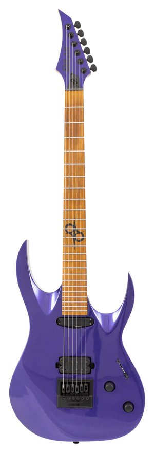 Solar AB1.6MP 6-String Electric Guitar - Metallic Purple Gloss