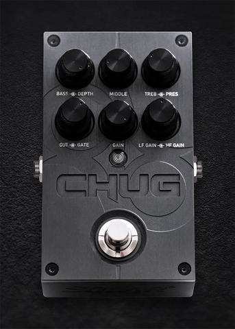 Solar Chug Pedal - HIGH GAIN PREAMP WITH GATE Solar Chug Pedal - HIGH GAIN PREAMP WITH GATE
