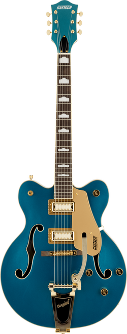 Gretsch G5422TG Electromatic Pristine LTD Hollow Body Double-Cut with Bigsby, Laurel Fingerboard, Petrol