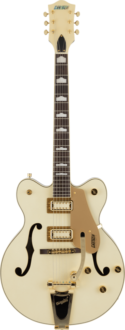 Gretsch G5422TG Electromatic Pristine LTD Hollow Body Double-Cut with Bigsby, Laurel Fingerboard, White Gold