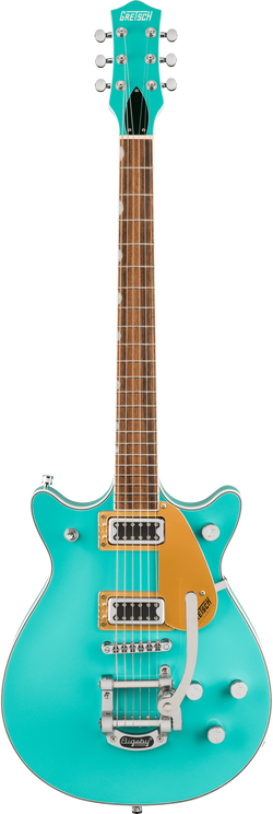 Gretsch G5232T Electromatic Double Jet FT with Bigsby, Laurel Fingerboard, Caicos Green