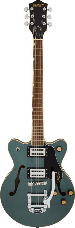 Gretsch G2655T Streamliner™ Center Block Jr. Double-Cut with Bigsby®, Laurel Fingerboard, Gunmetal