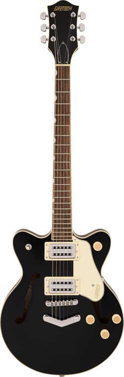 Gretsch G2655 Streamliner™ Center Block Jr. Double-Cut with V-Stoptail, Laurel Fingerboard, Black