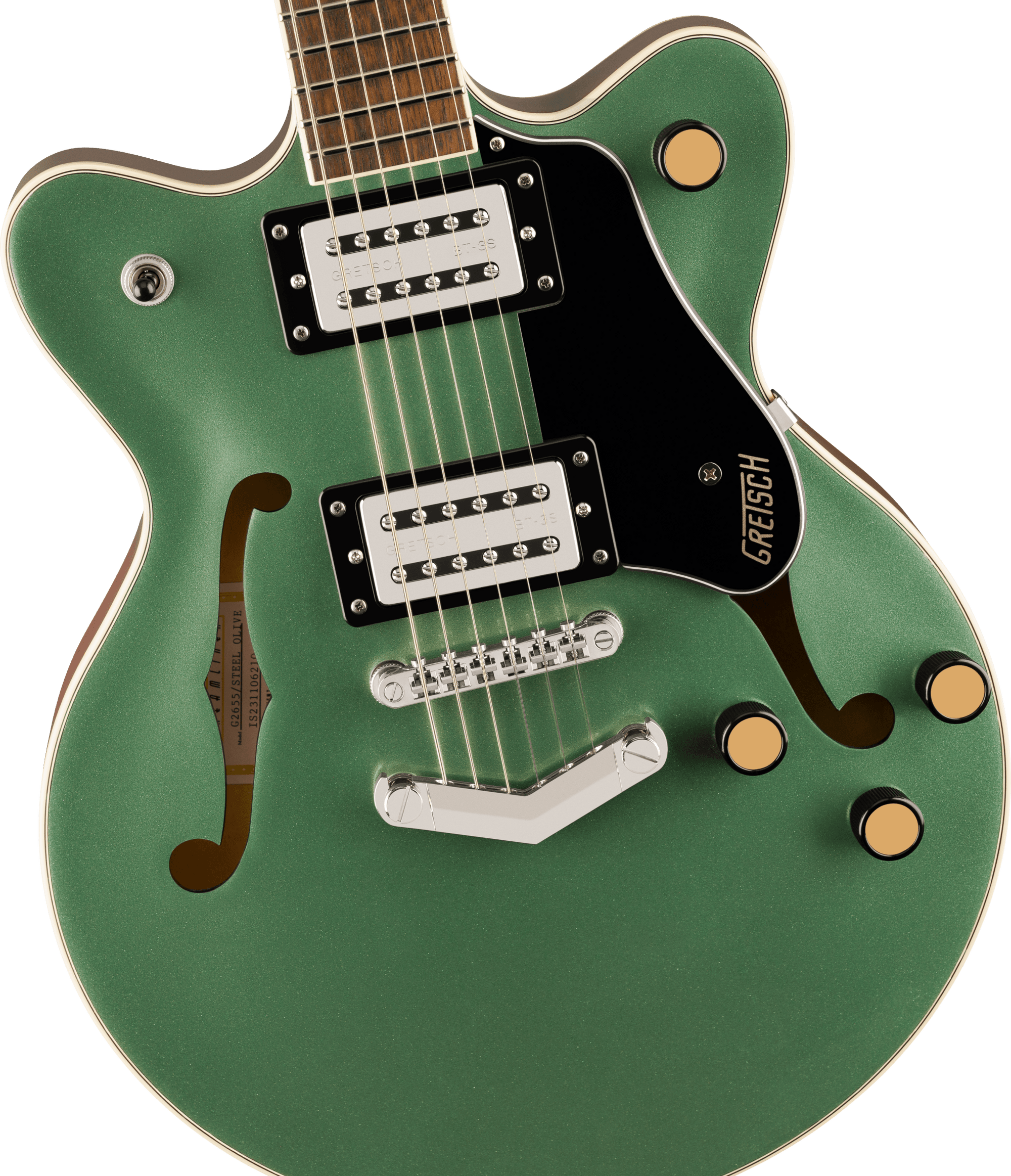 Gretsch G2655 Streamliner Center Block Jr. Double-Cut with V-Stoptail,