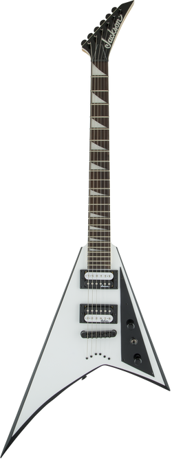 Jackson JS Series Rhoads JS32T, White with Black Bevels