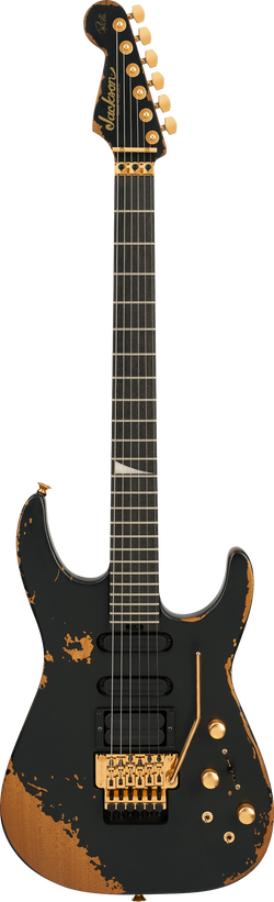 Jackson Pro Series Signature Phil Collen PC1-E, Ebony Fingerboard, Worn Black