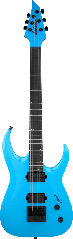 Jackson Pro Plus Series Signature Misha Mansoor Juggernaut ET6, Ebony Fingerboard, Riviera Blue