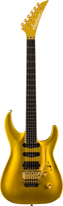 Jackson Pro Plus Series Soloist SLA3, Ebony Fingerboard, Gold Bullion