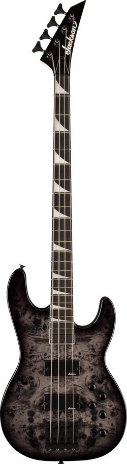 Jackson JS Series Concert Bass CB JS3P, Amaranth Fingerboard, Transparent Black