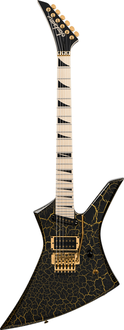Jackson Pro Plus Series Signature Brandon Ellis Kelly KE27, Maple Fingerboard, Gold Crackle