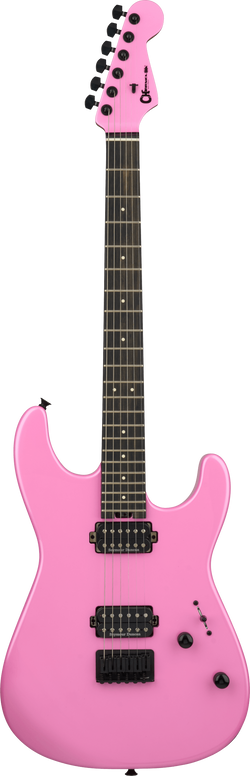 Charvel Pro-Mod Plus San-Dimas Style 1 HH HT E, Ebony Fingerboard, Platinum Pink