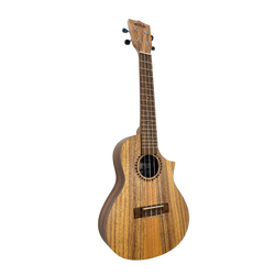 Kala KA-TK-T-CE Teak Tri-Top Concert Ukulele w/ Cutaway & Pickup