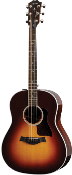 Taylor 417e-R Electric Acoustic Guitar, Tobacco Sunburst Top