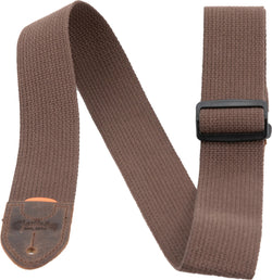 Martin Strap, Woven Brown w/Brown Leather Ends