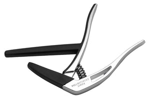 Stagg Flat Trigger Capo for Classical Guitar, Chrome