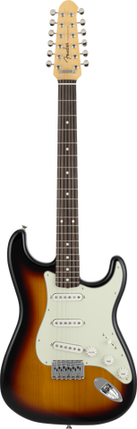 ★Custom HardRelic Sunburst StratocasterⅡ Fender Made in Japan Limited Stratocaster XII, Rosewood Fingerboard, 3