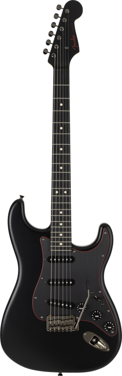 Fender Made in Japan Limited Hybrid II Stratocaster, Noir, Rosewood Fingerboard, Black