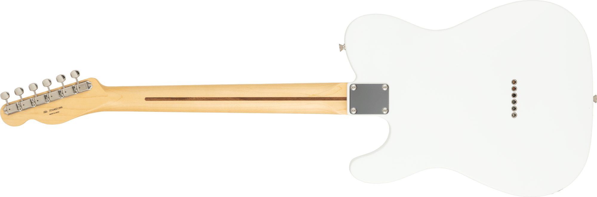 Fender Made in Japan Limited Hybrid II Telecaster, Blanc, Rosewood Fin