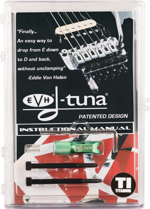 EVH D-Tuna Titanium, Green