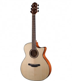 Crafter HG-500CE/N PACK, Acoustic Electric Guitar with Gig Bag
