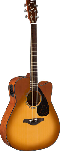 Yamaha FGX800C Sand Burst Acoustic-Electric Guitar