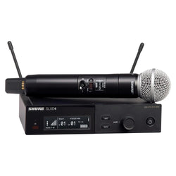 Shure SLXD24S58H57 Wireless Digital Handheld System With SM58 Microphone Frequency H57 = 520-564MHz