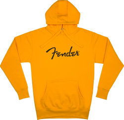 Fender Spaghetti Logo Hoodie, Butterscotch Blonde, XL