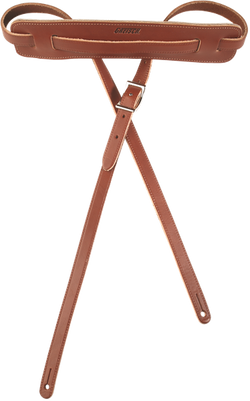 Gretsch Vintage Leather Strap - Walnut