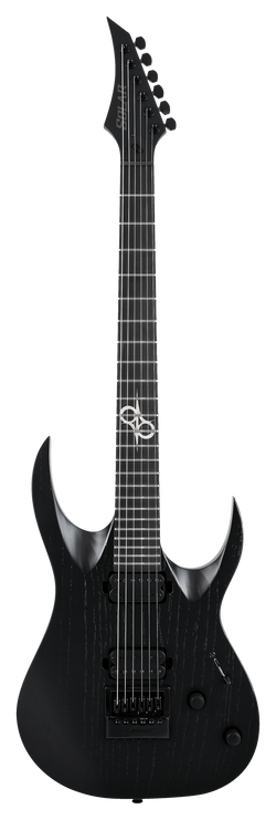 Solar A1.6 Bop Electric Guitar - Black Open Pore Matte