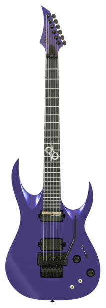 Solar A1.6FRPM Sustainiac + Electric Guitar - Metallic Purple Gloss