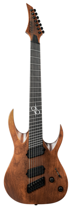 Solar A1.7AN-FF 7-String Electric Guitar - Aged Natural Matte
