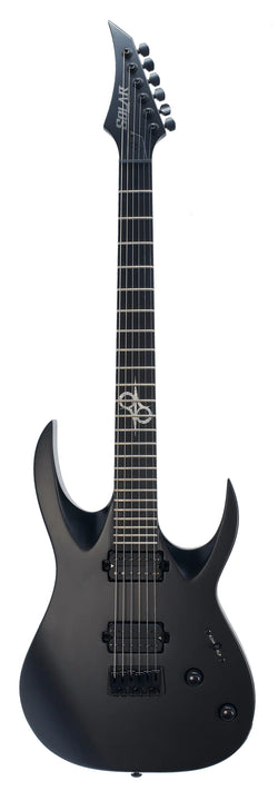 Solar A2.6C Electric Guitar - Carbon Black Matte