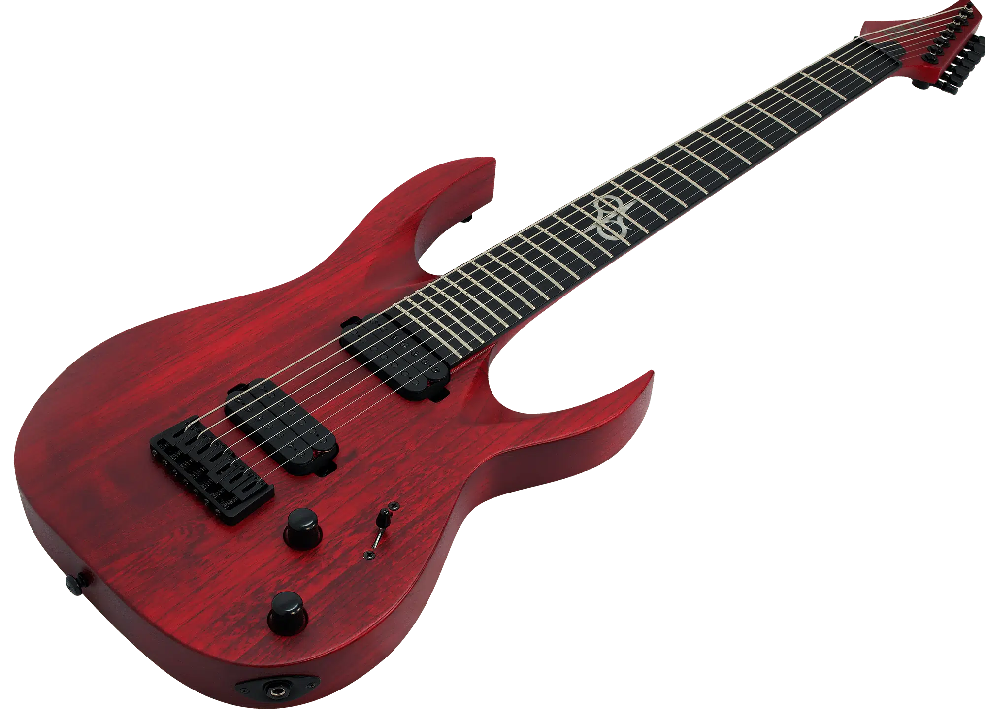 TRANS - STRING 7 SK A2.7TBR SOLAR 7弦ギター SK A2.7TBR Guitars Solar BLOOD GUITAR ELECTRIC MATTE RED ギター