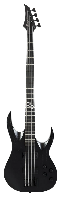 Solar AB2.4BOP SK 4-String Electric Bass - Black Open Pore Matte